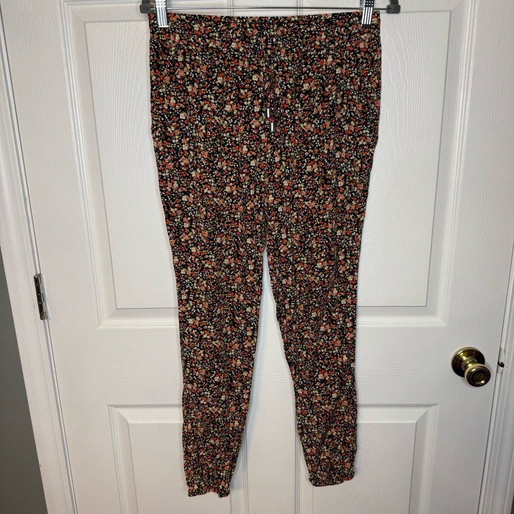 Michael Stars Multicolor Floral Women's Cropped Pants Size Small GUC